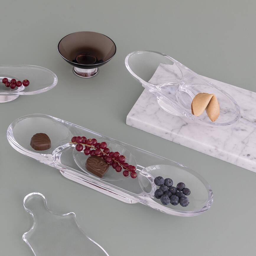 Silhouette S Skleda na nogi, karamelna