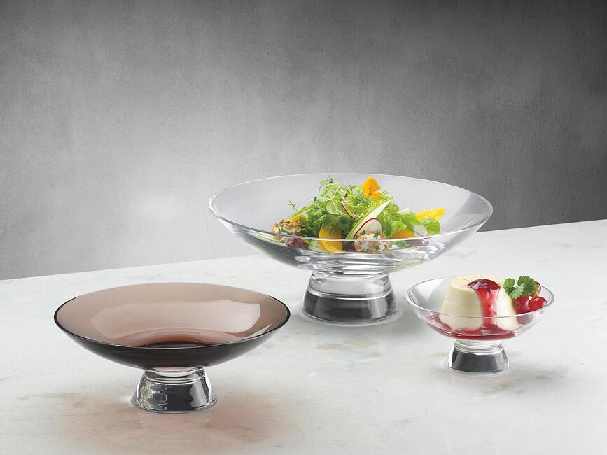 Silhouette S Skleda na nogi, karamelna