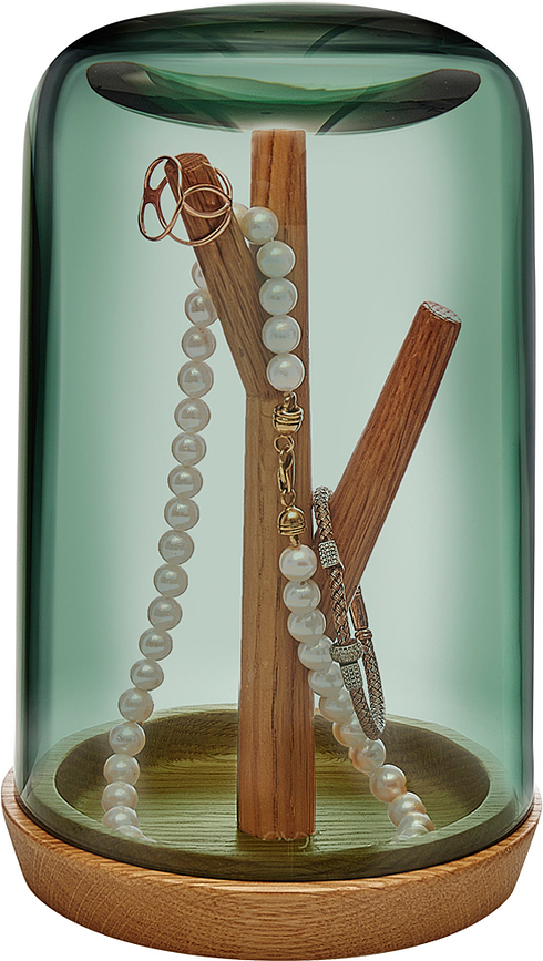 Soporte para Joyas Blossom, verde