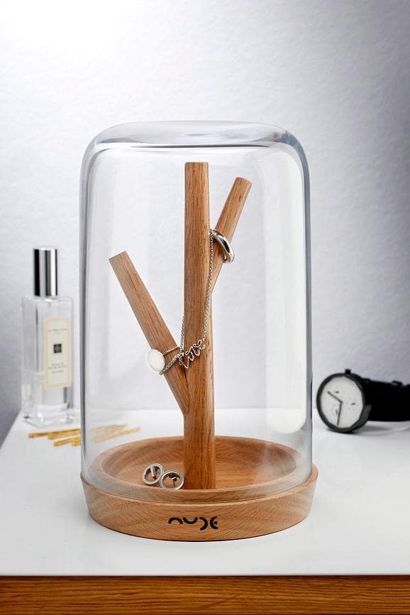 Soporte para joyas Blossom, transparente