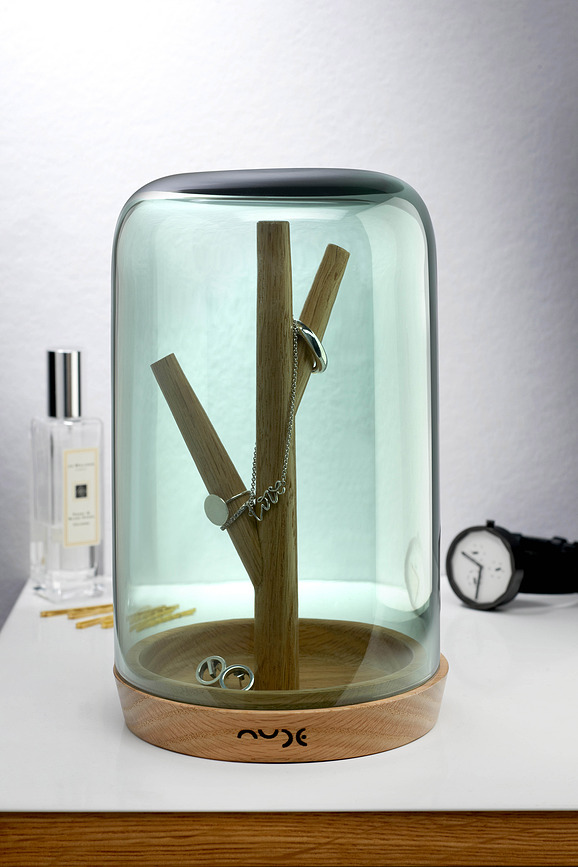 Soporte para joyas Blossom, transparente