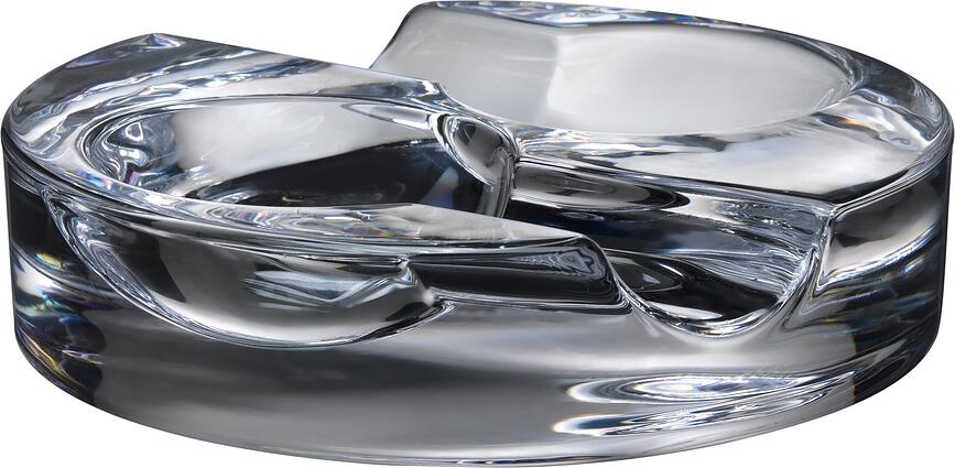 Vaso de whisky Hemingway & Altruist, con cenicero, Set de 2 piezas