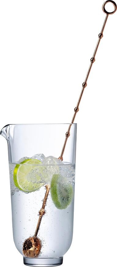 Vaso Mezclador Hepburn, con cuchara de bar, Set de 2 piezas