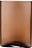 Vaso Mist 38 cm color caramello
