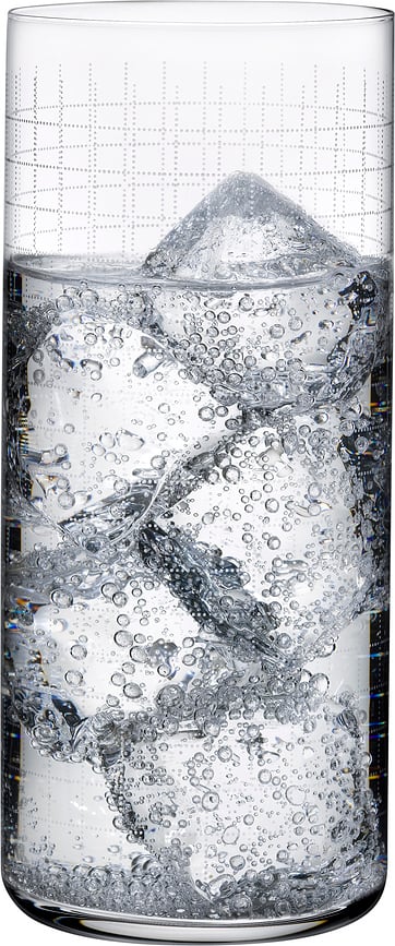 Vasos altos Finesse Grid, 350 ml, 4 unidades