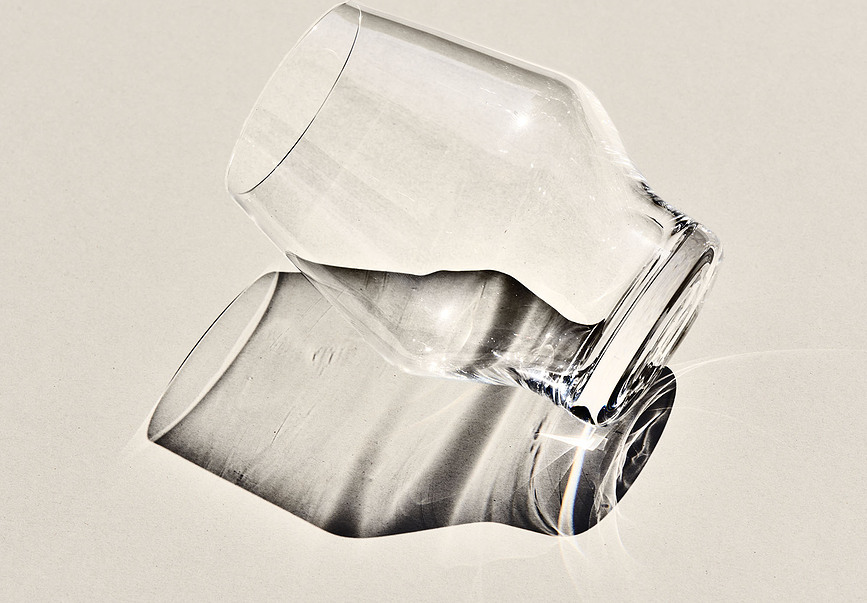 Vasos Beak, 350 ml, ahumados, 2 unidades