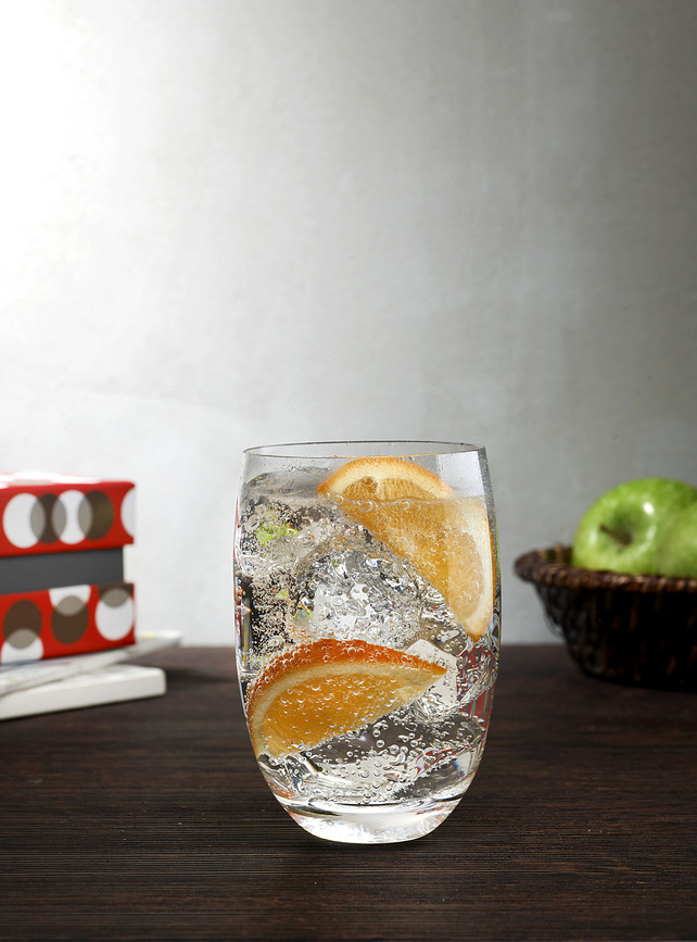 Vasos Colored O 400 ml, turquesa, 4 unidades