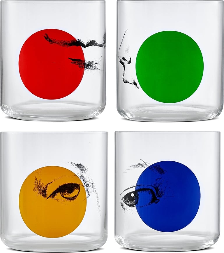 Vasos de whisky Finesse Rock & Pop, 4 unidades