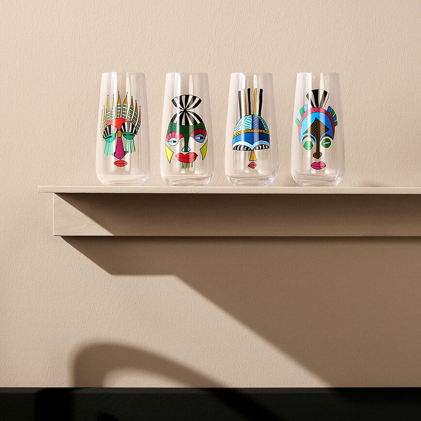 Vasos Mirage Rock & Pop, 4 unidades