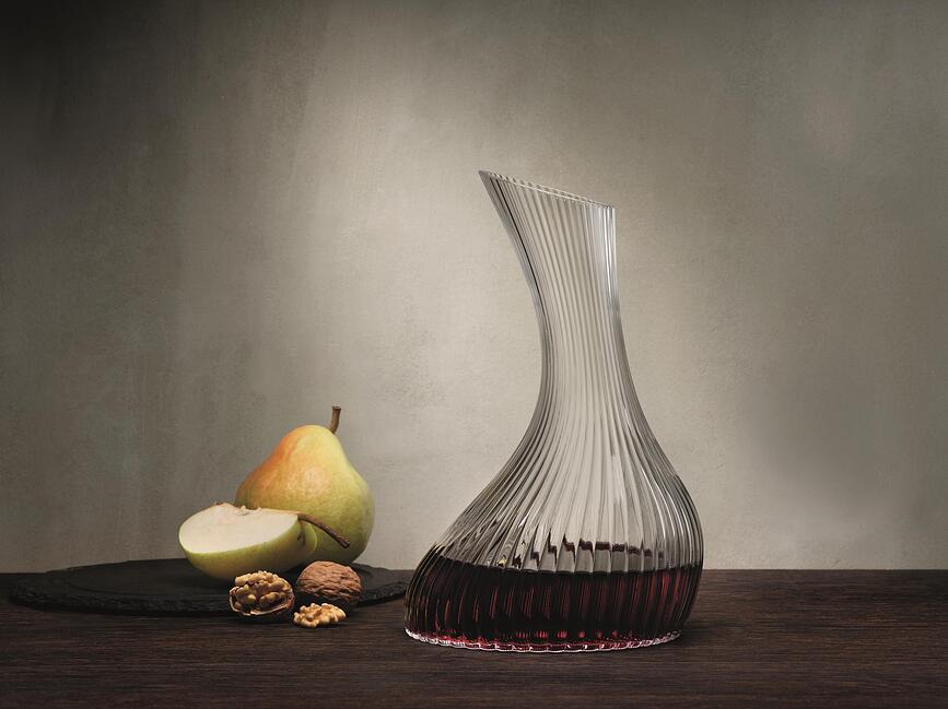 Vini Carafe à vin côtelée, 1,75 L
