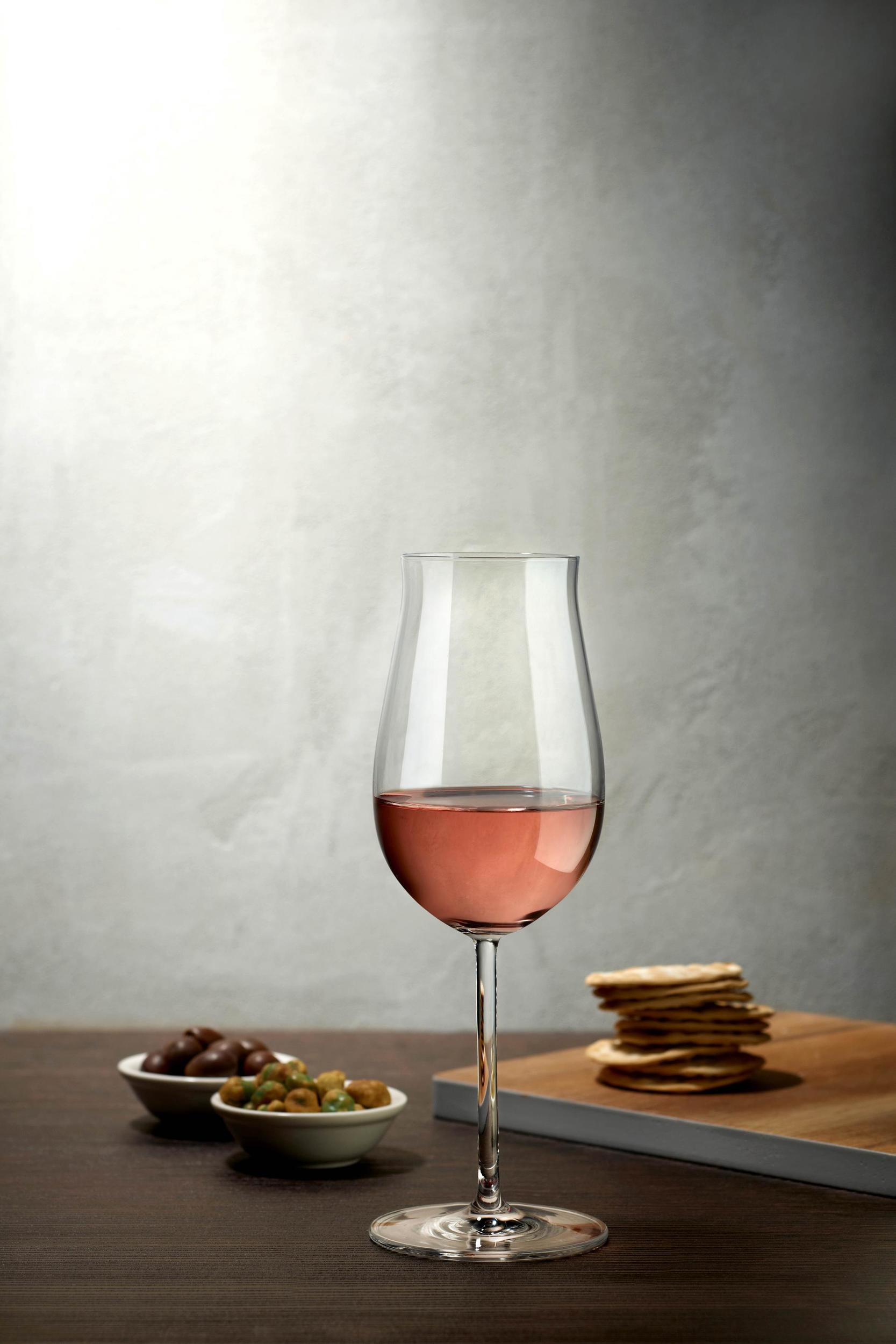 Nude Glass Vintage Rosé Wine Glasses Set of 2