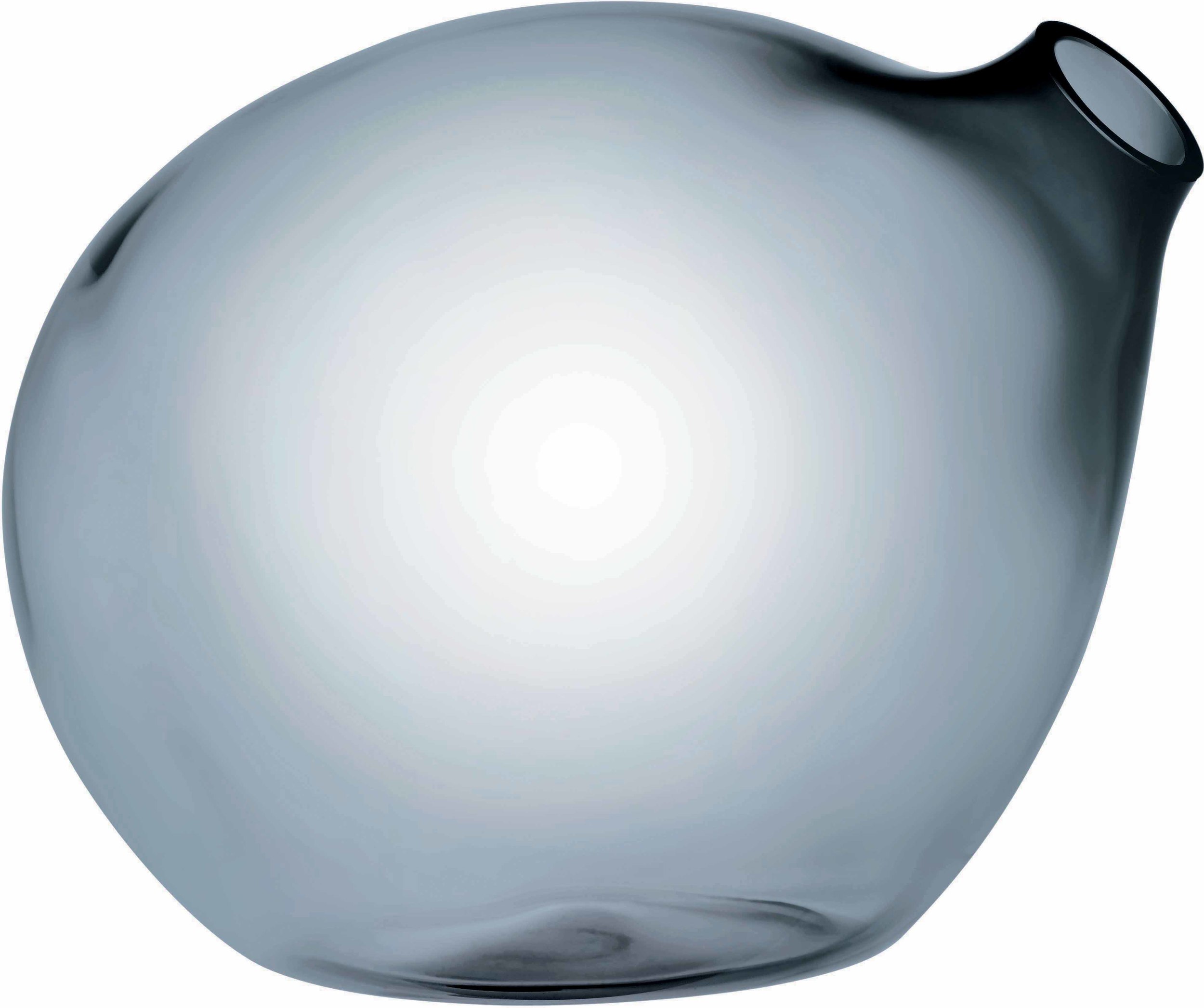 Wazon Bubble M niebieski