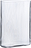 Wazon Mist 38 cm transparentny