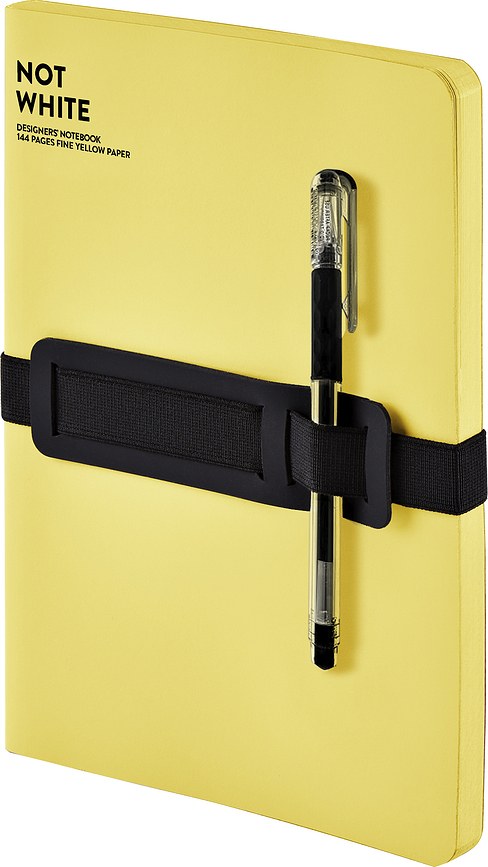 Anti Handbag Bandeau pour Carnet, M, noir