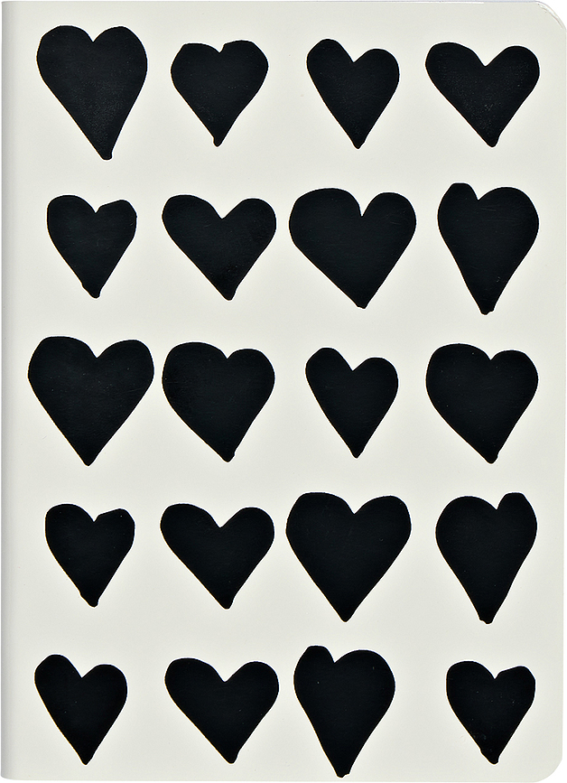 Bébé Sucré Coeur De La Nuit Notes, 176 strani, 120 g/m²