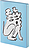 Bodkovaný zápisník Graphic Artists Unconditional Love by Kristina Supernova 120 g/m² L 256 stránok