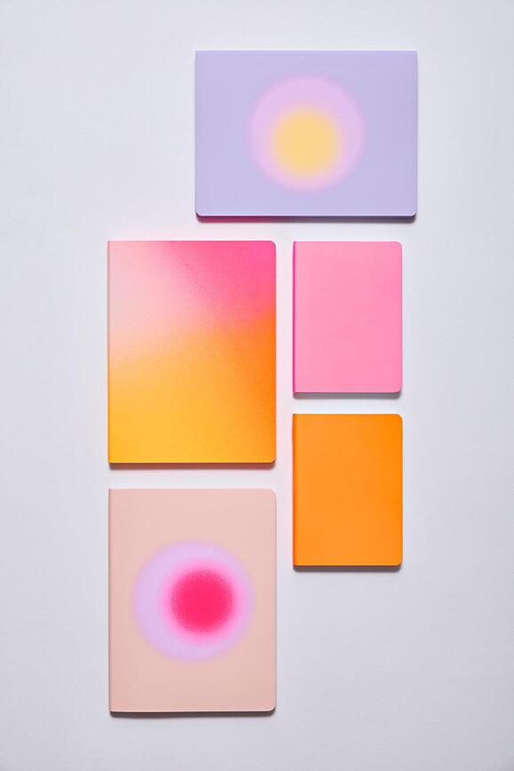 Colour Clash Burn Σημειωματάριο με κουκκίδες, L, 176 σελίδες, 120 g/m²