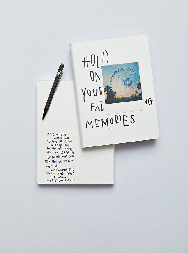 Cuaderno de puntos Thermo Graphic Fading Memories, tamaño L, 256 páginas, 120 g/m²