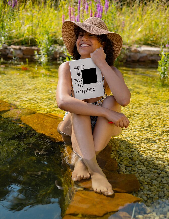 Cuaderno de puntos Thermo Graphic Fading Memories, tamaño L, 256 páginas, 120 g/m²