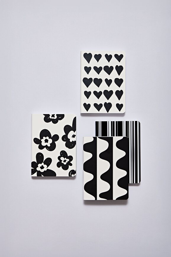 Cuaderno punteado Bébé Sucré Coeur De La Nuit, formato S, 176 páginas, papel de 120 g/m²