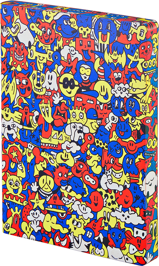 Cuaderno punteado Graphic Artists L, 256 páginas, 120 g/m²