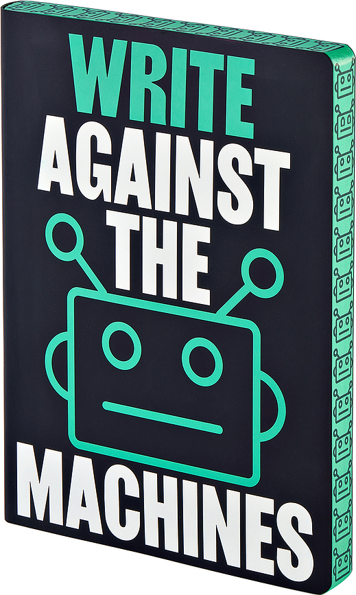 Cuaderno punteado Graphic Write Against The Machines, L, 256 páginas, 120 g/m²