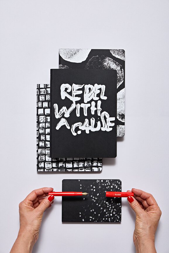 Cuaderno punteado Not Ordinary Sassy Squares L, 176 páginas, 120 g/m²