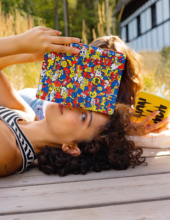 Graphic Artists Unconditional Love by Kristina Supernova Notes, pikčast, 256 strani, 120 g/m²