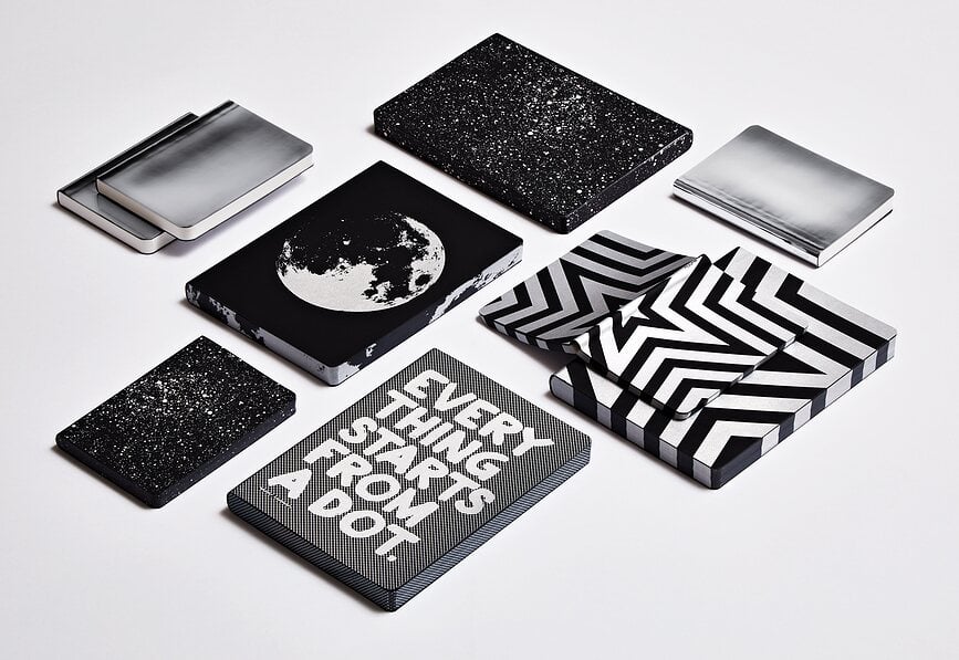 Graphic Astro Moon Bilježnica točkasta L 256 stranica 120 g/m²