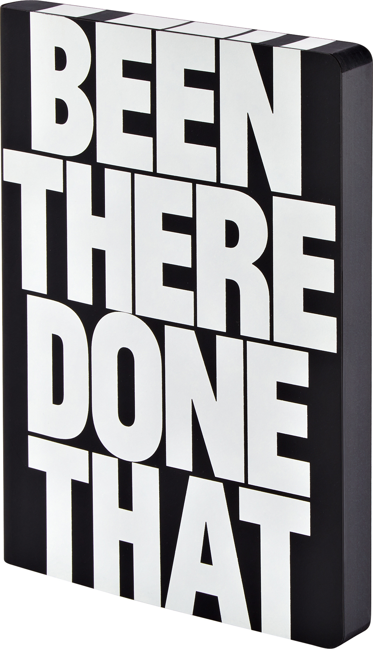 Graphic Been There Done That Gepunktetes Notizbuch L 256 Seiten 120 g/m²