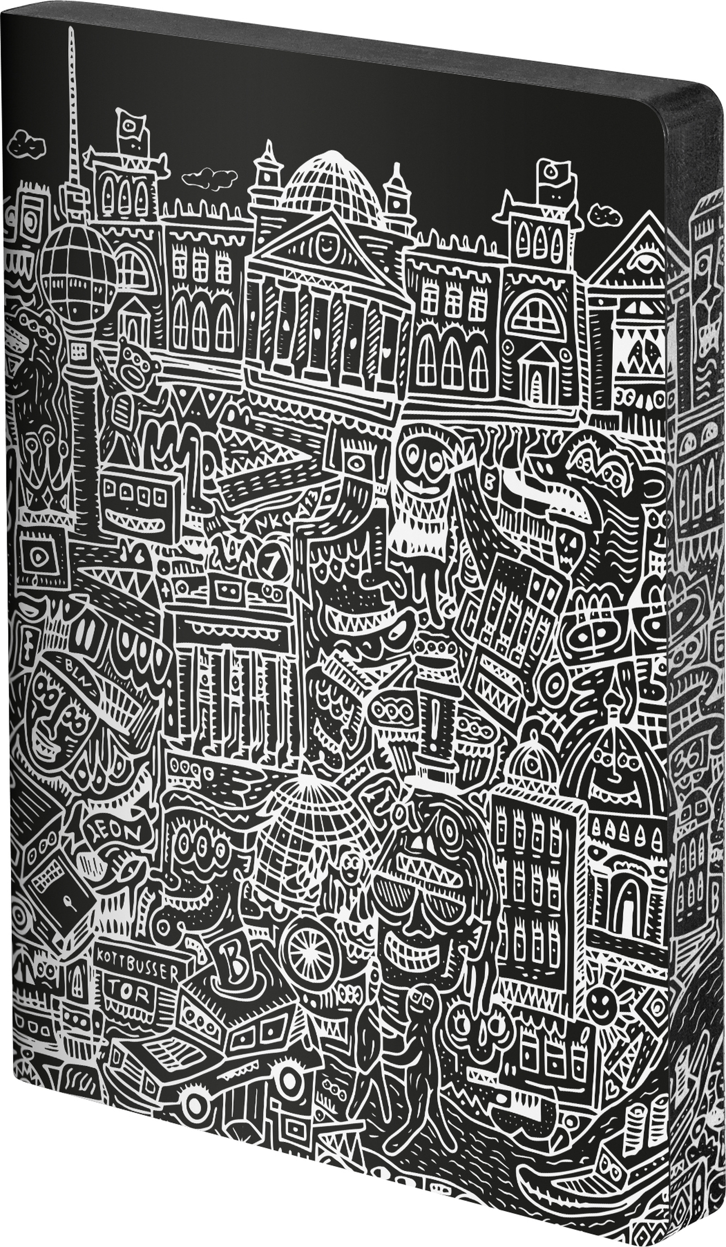 Graphic Cities Berlin Gepunktetes Notizbuch L 256 Seiten 120 g/m²