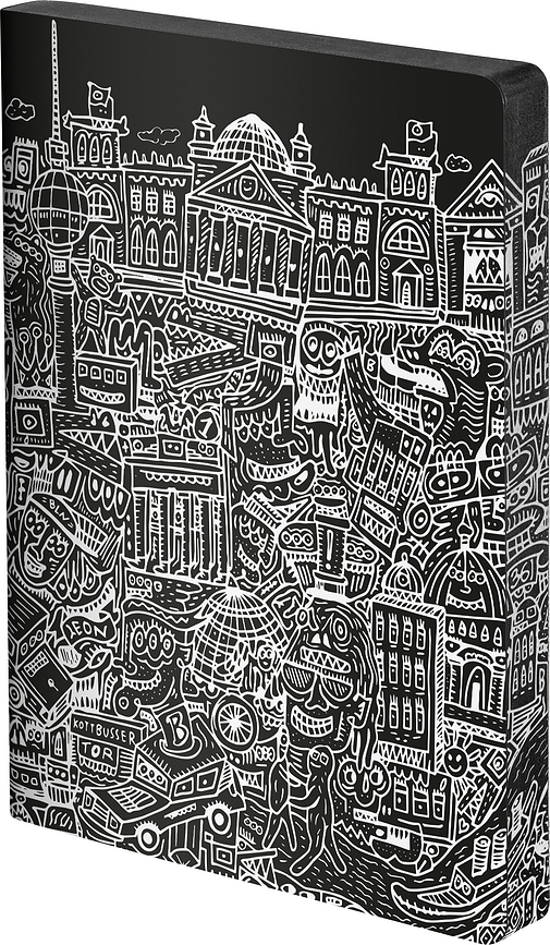 Graphic Cities Berlin Gepunktetes Notizbuch L 256 Seiten 120 g/m²