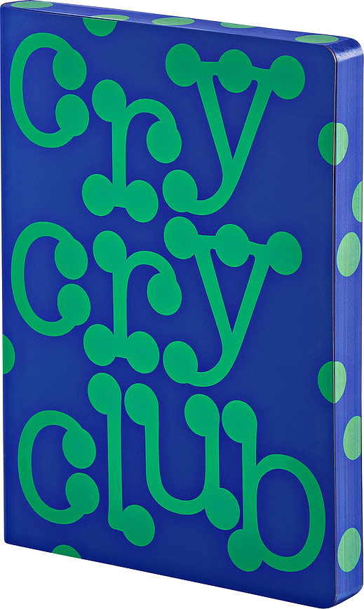 Graphic Cry Cry Club Notizbuch L 256 Seiten gepunktet 120 g/m²