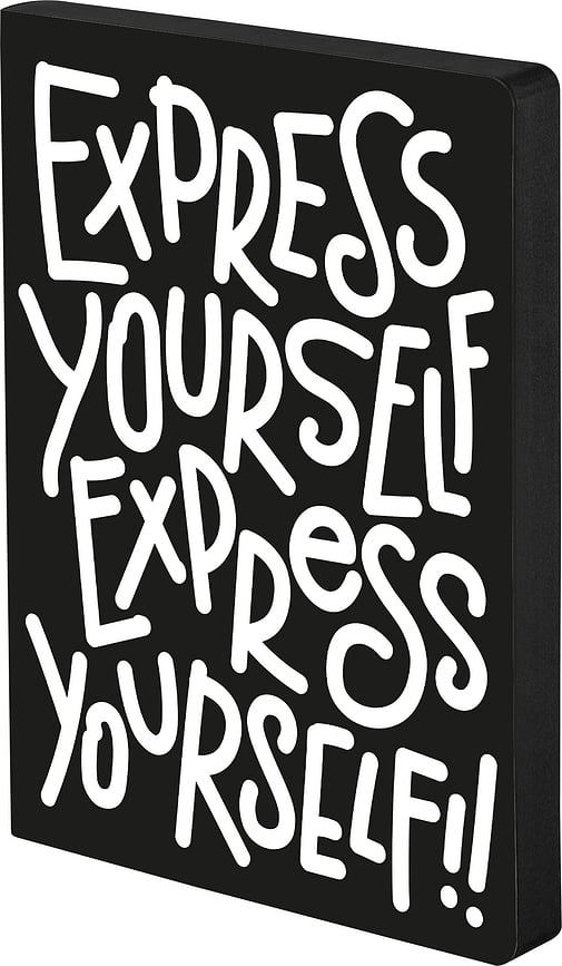 Graphic Express Yourself Carnet à points L, 256 pages, papier 120 g/m²