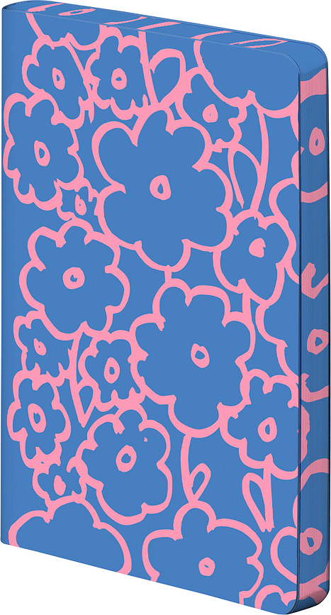 Graphic Flower Power Dotted notebook S 176 pages 120 g/m²