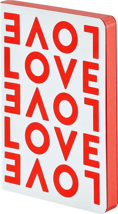 Graphic Love Notizbuch S 176 Seiten gepunktet 120 g/m²