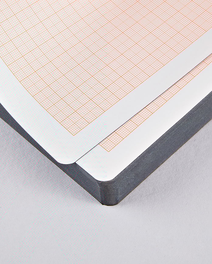 Graphic Millimeter Bilježnica L milimetarski raster 256 stranica 120 g/m²