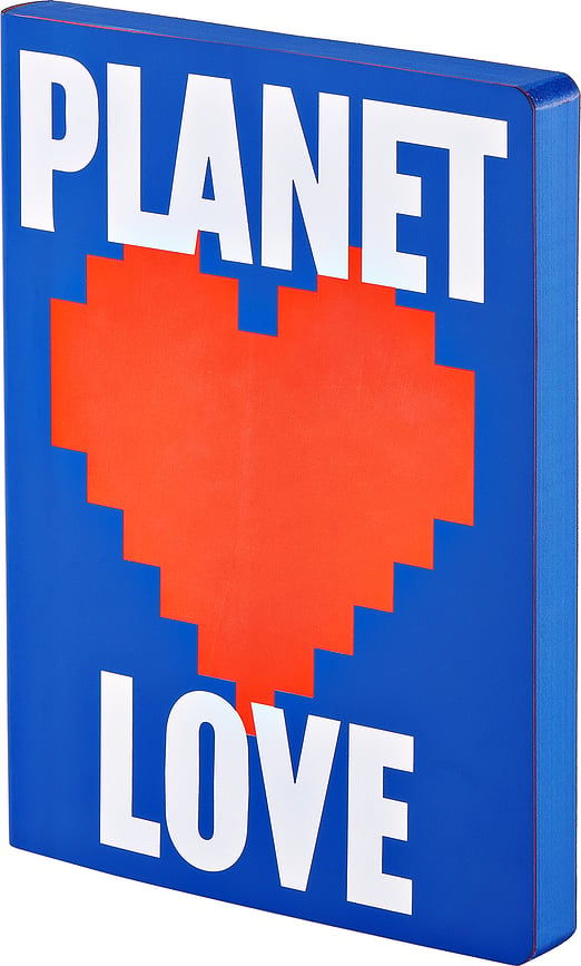 Graphic Planet Love Notizbuch L 256 Seiten gepunktet 120 g/m²