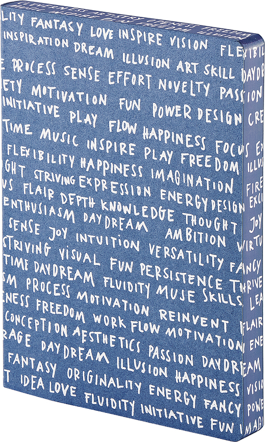 Graphic Word Plays Gepunktetes Notizbuch L 256 Seiten 120 g/m²