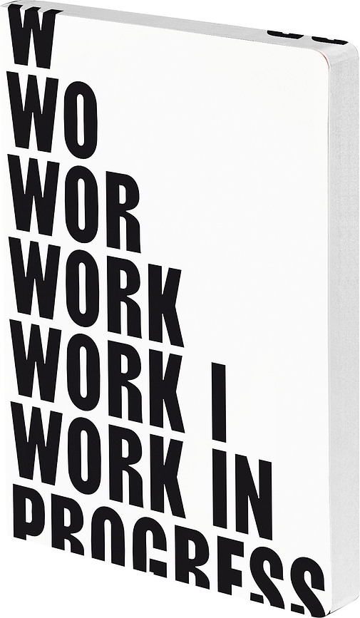 Graphic Work In Progress Gepunktetes Notizbuch L 256 Seiten 120 g/m²