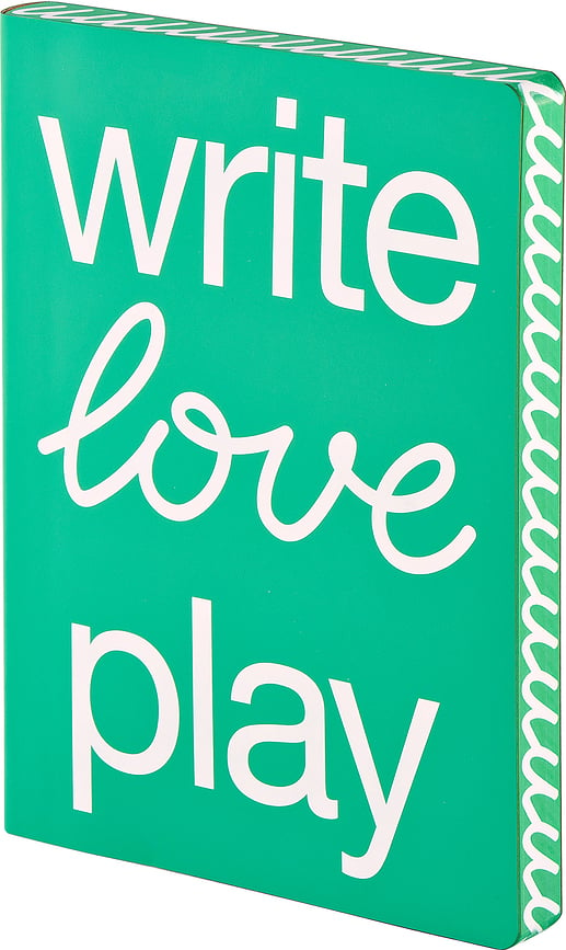 Graphic Write Love Play Notizbuch L 256 Seiten gepunktet 120 g/m²