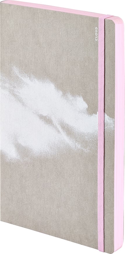 Inspiration Cloud Pink Notizbuch M 176 Seiten gepunktet 120 g/m²