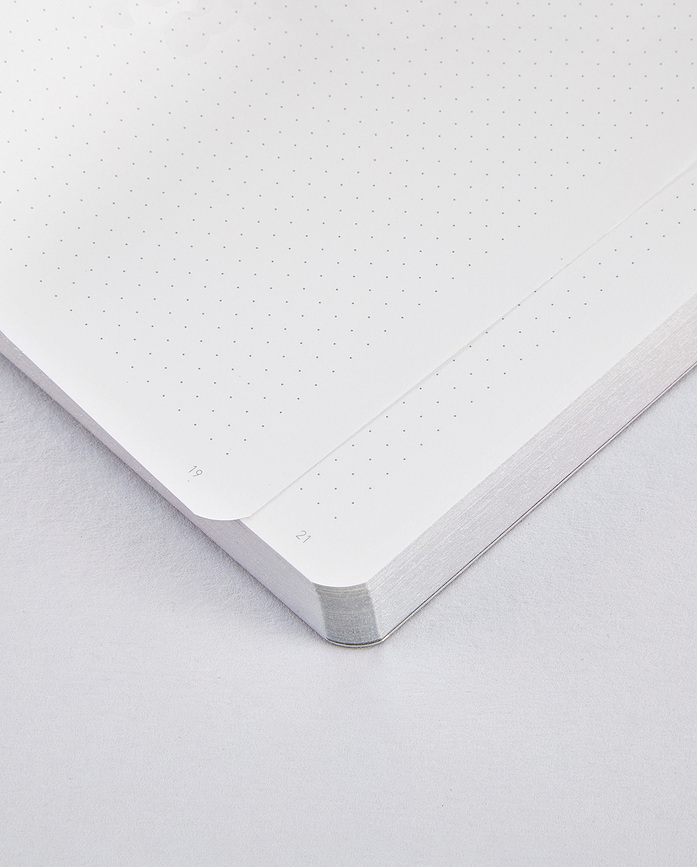 Libreta de puntos Voyager M, 176 páginas, 120 g/m², gris