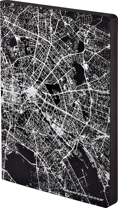 Nightflight Light Berlin Pontozott noteszek L 176 oldal 120 g/m²