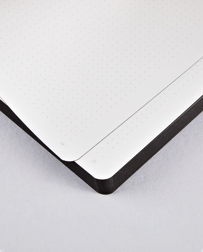 Not Ordinary Sassy Squares Carnet à points, Taille L, 176 pages, 120 g/m²