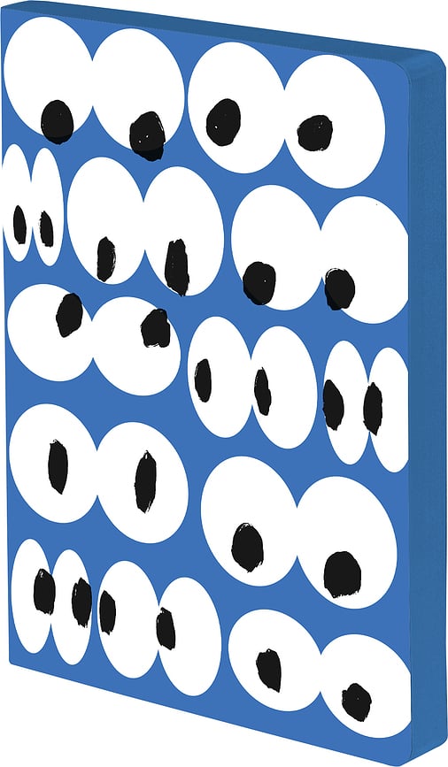 Punktota piezīmju klade Graphic Eyes on You 120 g/m² L 256 lappuses