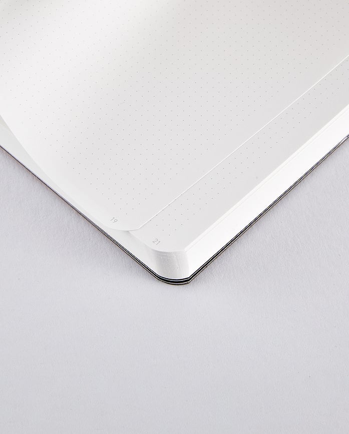 Shiny Starlet Bilježnica točkasta 176 stranica 120 g/m² srebrna