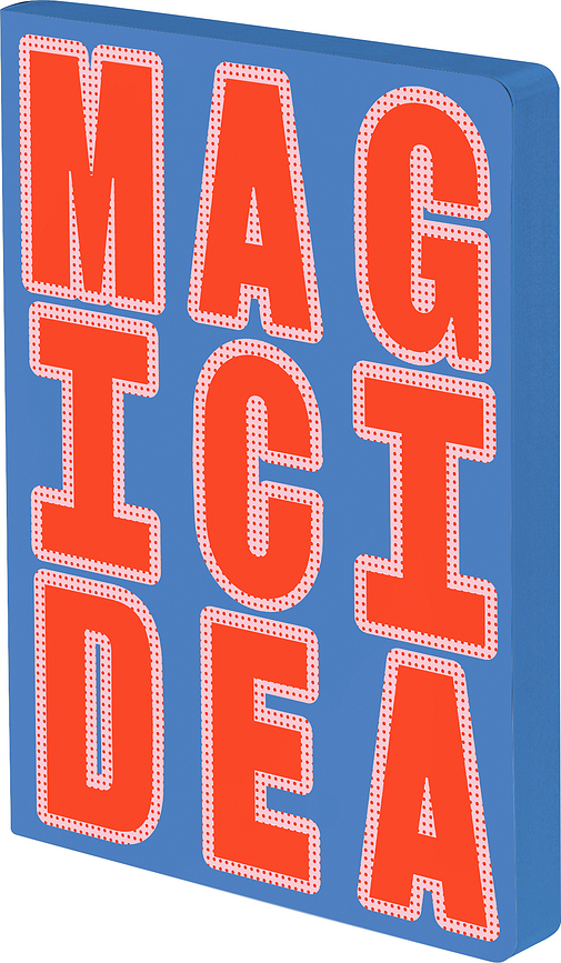 Tečkovaný zápisník Graphic Magic Idea 120 g/m² L 256 stran