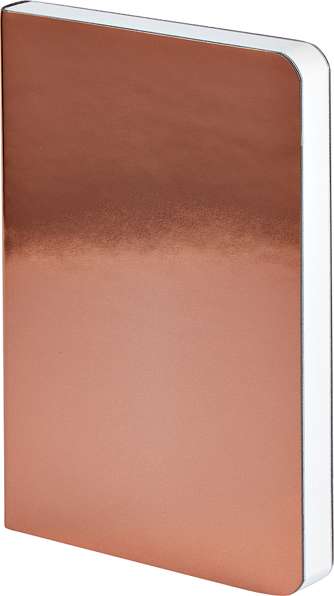 Tečkovaný zápisník Shiny Starlet 120 g/m² S 176 stran měděný