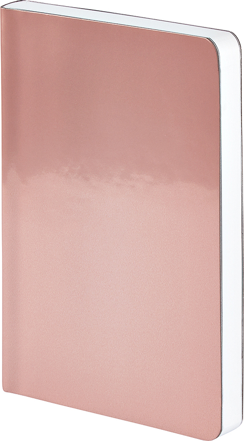 Tečkovaný zápisník Shiny Starlet 120 g/m² S 176 stran světle růžový